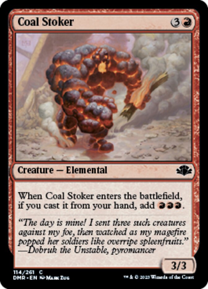 Coal Stoker [Dominaria Remastered] | PLUS EV GAMES 