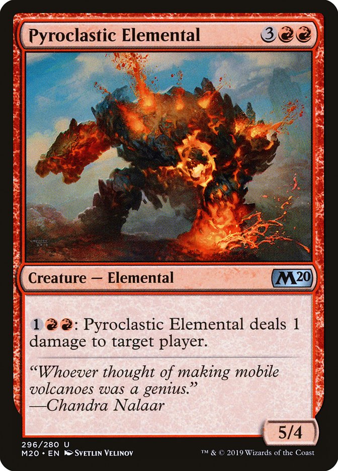 Pyroclastic Elemental [Core Set 2020] | PLUS EV GAMES 