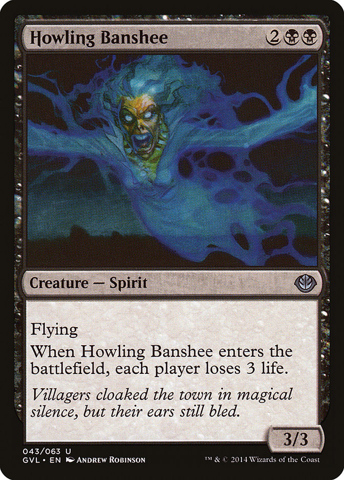 Howling Banshee (Garruk vs. Liliana) [Duel Decks Anthology] | PLUS EV GAMES 