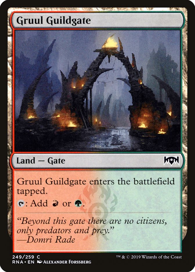 Gruul Guildgate (249/259) [Ravnica Allegiance] | PLUS EV GAMES 