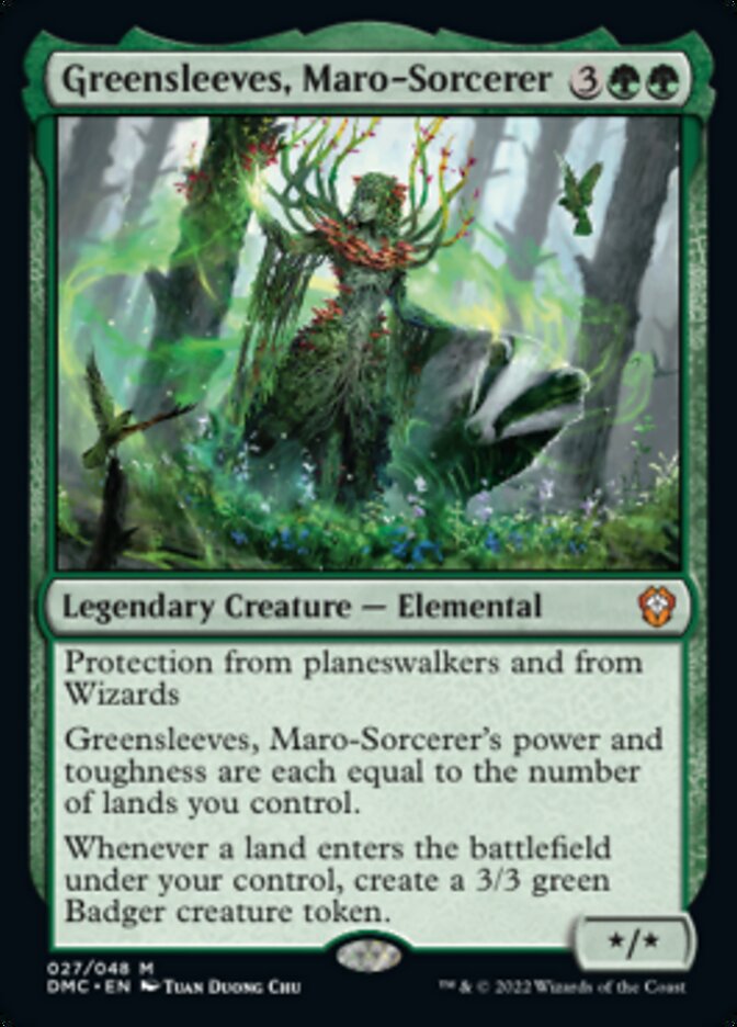 Greensleeves, Maro-Sorcerer [Dominaria United Commander] | PLUS EV GAMES 