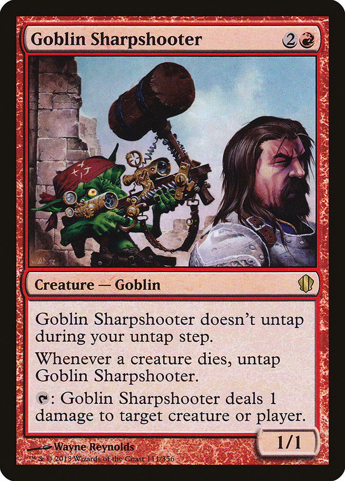 Goblin Sharpshooter [Commander 2013] | PLUS EV GAMES 