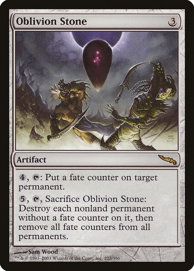 Oblivion Stone [Mirrodin] | PLUS EV GAMES 