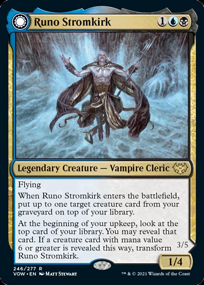 Runo Stromkirk // Krothuss, Lord of the Deep [Innistrad: Crimson Vow] | PLUS EV GAMES 