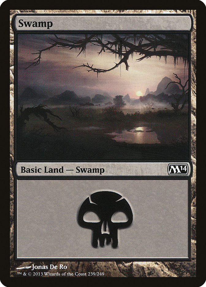 Swamp (239) [Magic 2014] | PLUS EV GAMES 