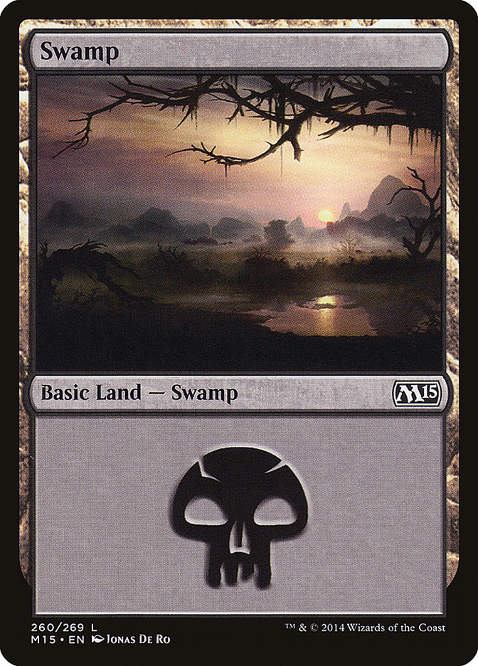 Swamp (260) [Magic 2015] | PLUS EV GAMES 