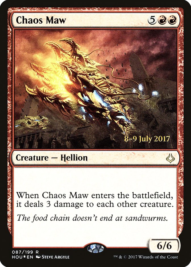 Chaos Maw  [Hour of Devastation Prerelease Promos] | PLUS EV GAMES 