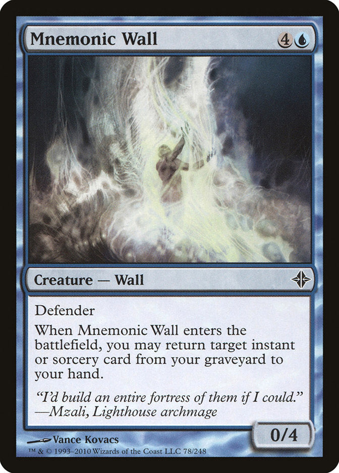 Mnemonic Wall [Rise of the Eldrazi] | PLUS EV GAMES 