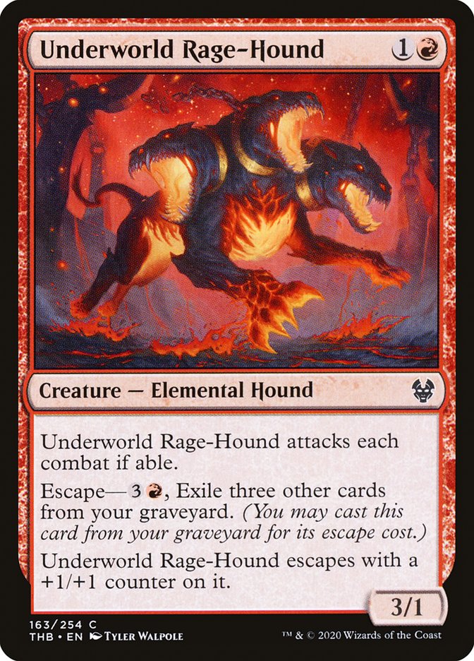 Underworld Rage-Hound [Theros Beyond Death] | PLUS EV GAMES 