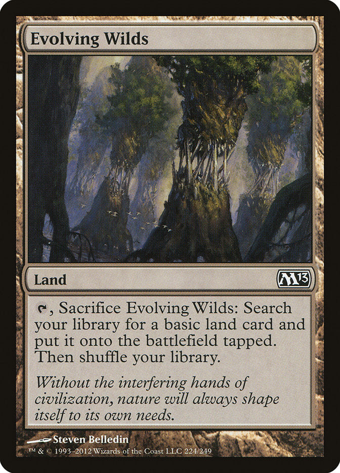 Evolving Wilds [Magic 2013] | PLUS EV GAMES 