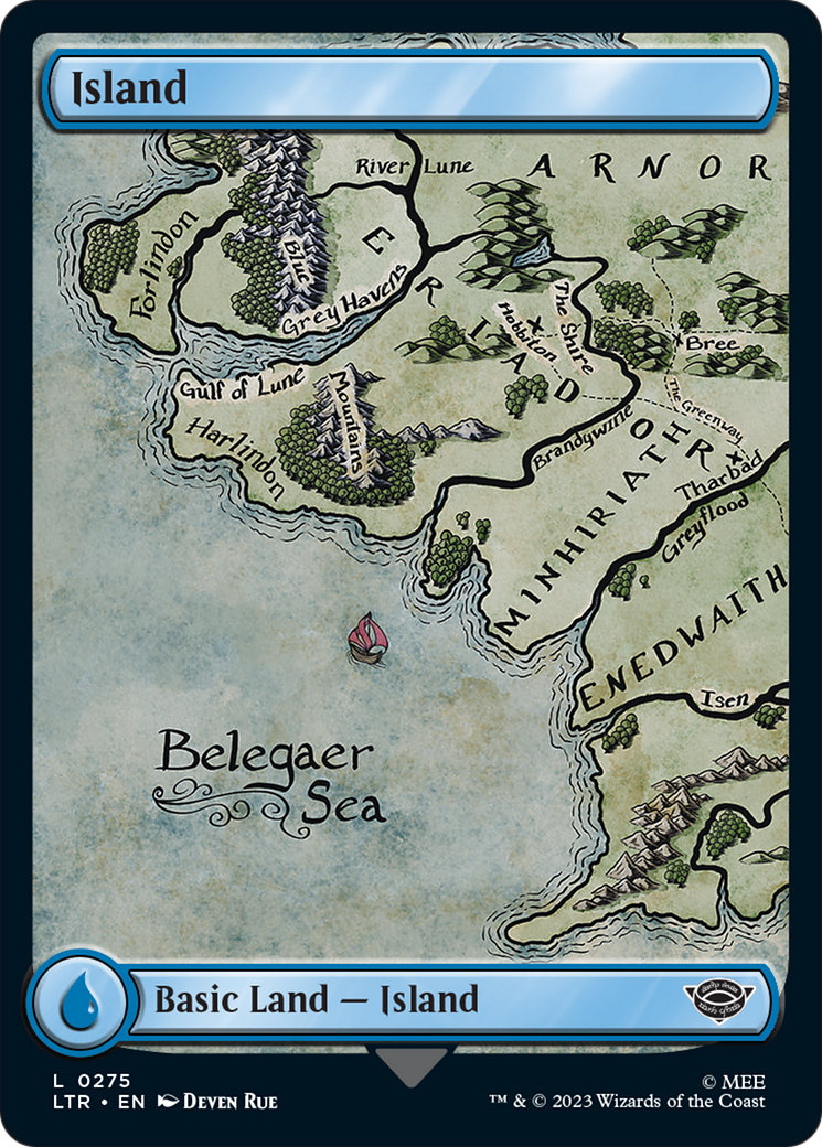 Island (275) [The Lord of the Rings: Tales of Middle-Earth] | PLUS EV GAMES 