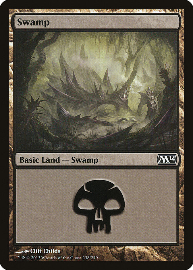 Swamp (238) [Magic 2014] | PLUS EV GAMES 