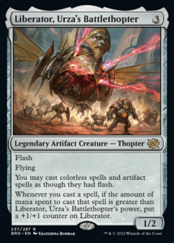 Liberator, Urza's Battlethopter [The Brothers' War] | PLUS EV GAMES 