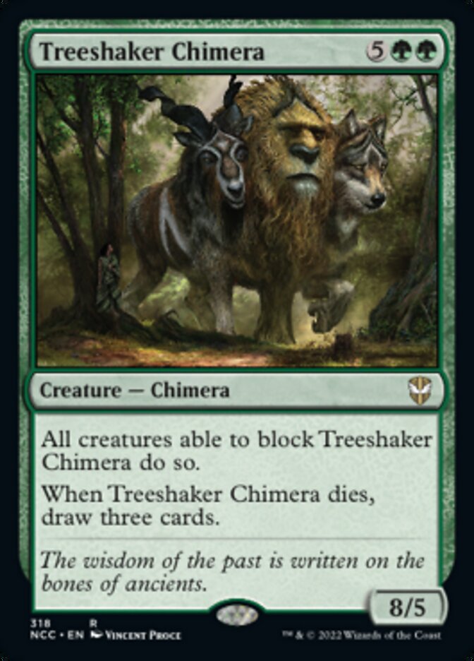 Treeshaker Chimera [Streets of New Capenna Commander] | PLUS EV GAMES 