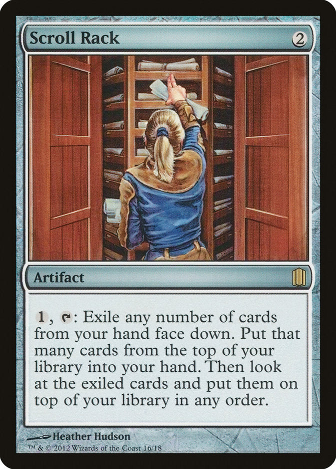 Scroll Rack [Commander's Arsenal] | PLUS EV GAMES 