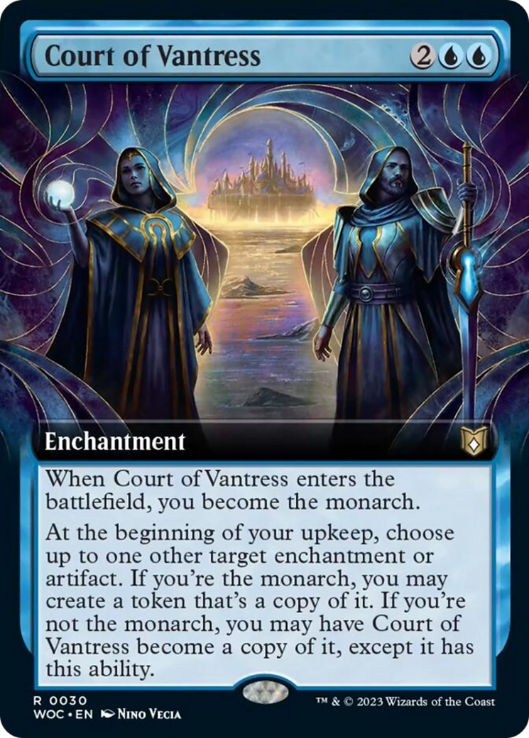 Court of Vantress (Extended Art) [Wilds of Eldraine Commander] | PLUS EV GAMES 