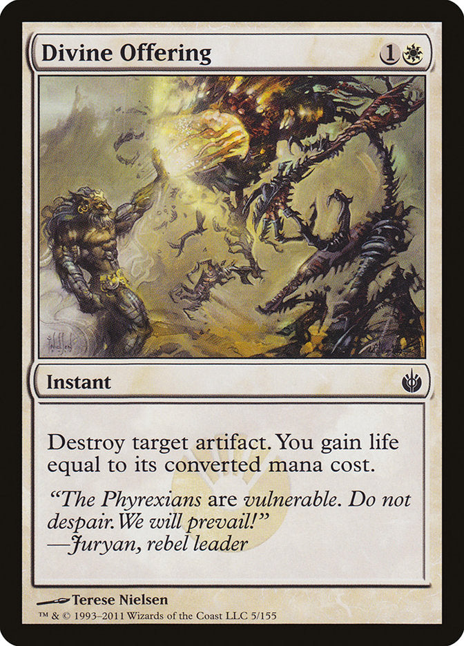 Divine Offering [Mirrodin Besieged] | PLUS EV GAMES 