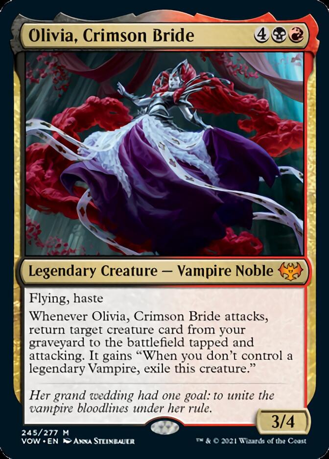 Olivia, Crimson Bride [Innistrad: Crimson Vow] | PLUS EV GAMES 