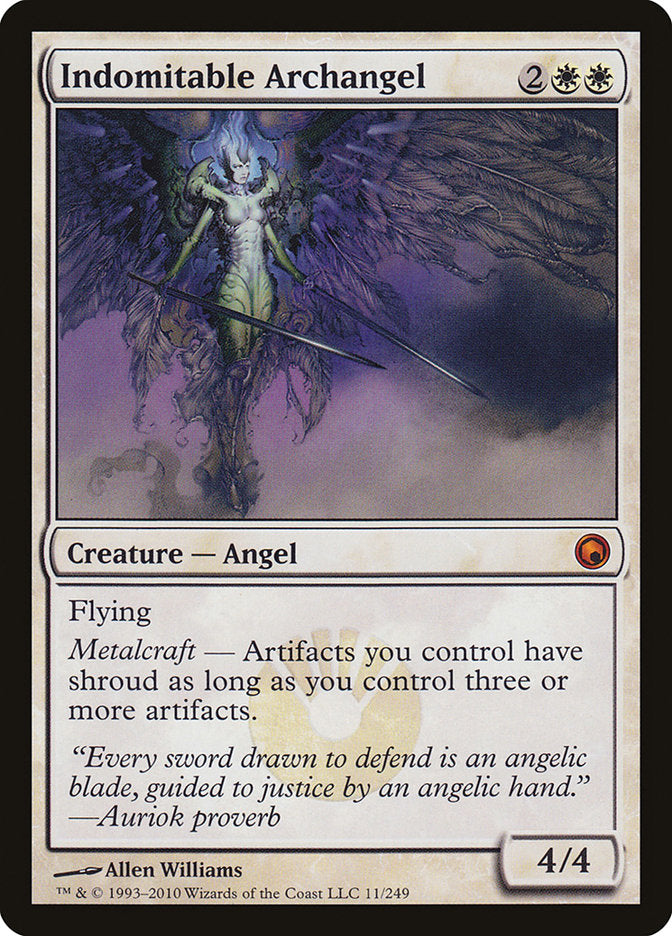 Indomitable Archangel [Scars of Mirrodin] | PLUS EV GAMES 