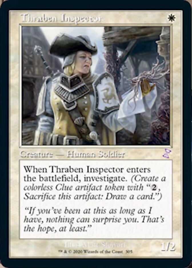 Thraben Inspector (Timeshifted) [Time Spiral Remastered] | PLUS EV GAMES 