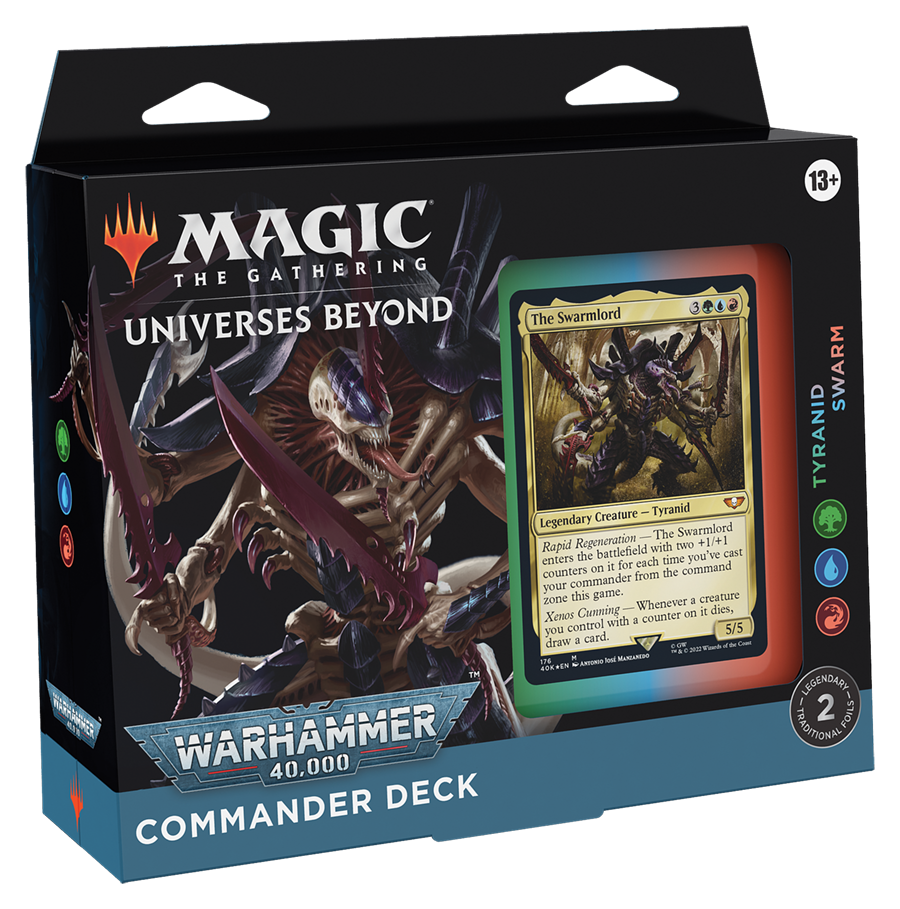 Warhammer 40,000 - Commander Deck (Tyranid Swarm) | PLUS EV GAMES 