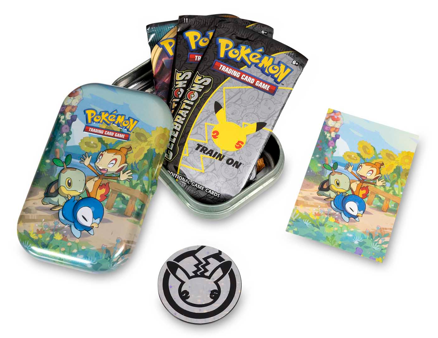 Celebrations: 25th Anniversary - Mini Tin (Sinnoh) | PLUS EV GAMES 