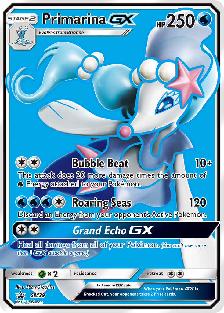 Primarina-GX [SM Black Star Promos] | PLUS EV GAMES 