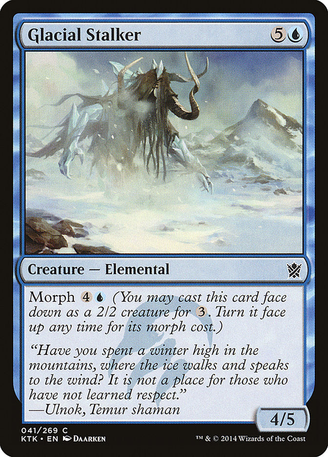 Glacial Stalker [Khans of Tarkir] | PLUS EV GAMES 