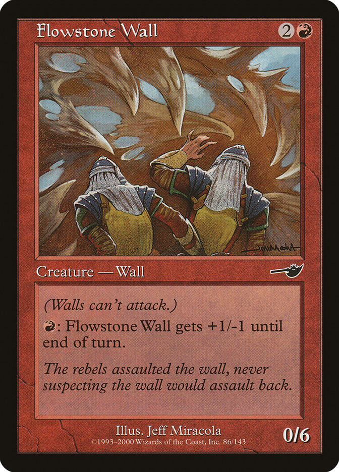 Flowstone Wall [Nemesis] | PLUS EV GAMES 