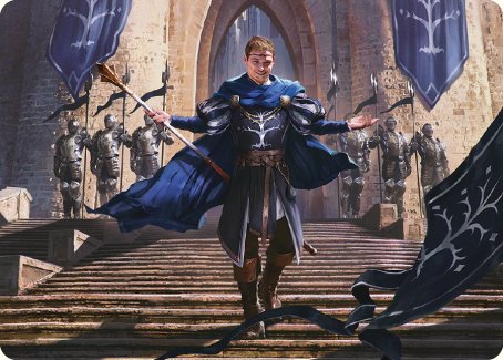 Faramir, Steward of Gondor Art Card [The Lord of the Rings: Tales of Middle-earth Art Series] | PLUS EV GAMES 