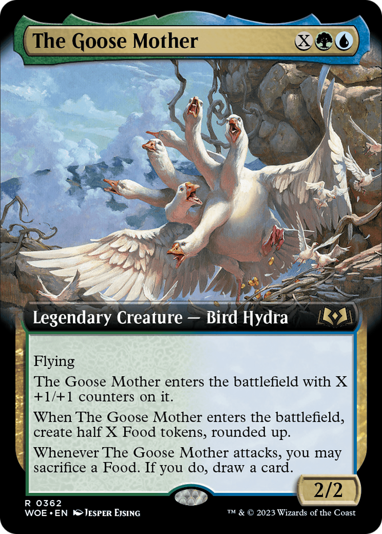 The Goose Mother (Extended Art) [Wilds of Eldraine] | PLUS EV GAMES 