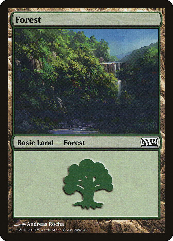 Forest (249) [Magic 2014] | PLUS EV GAMES 