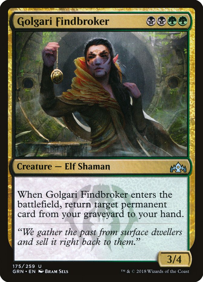 Golgari Findbroker [Guilds of Ravnica] | PLUS EV GAMES 