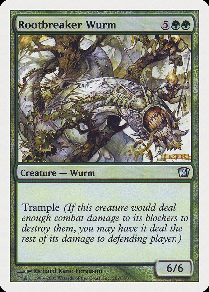 Rootbreaker Wurm [Ninth Edition] | PLUS EV GAMES 