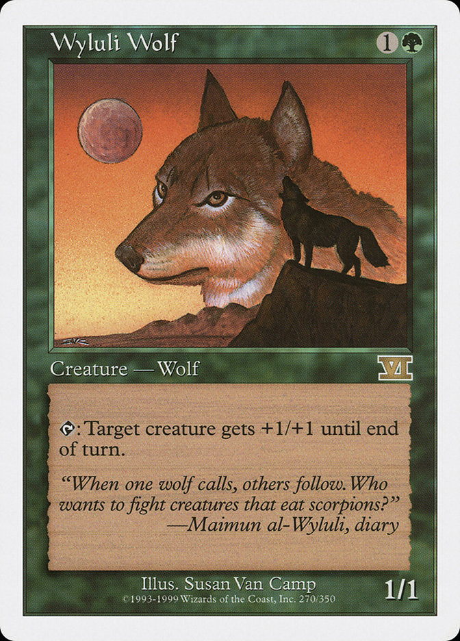 Wyluli Wolf [Classic Sixth Edition] | PLUS EV GAMES 