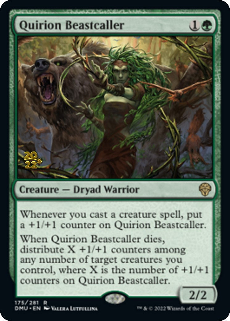 Quirion Beastcaller [Dominaria United Prerelease Promos] | PLUS EV GAMES 