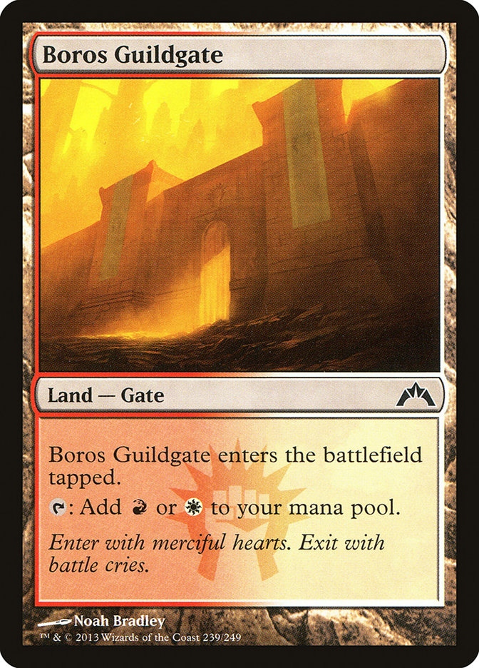 Boros Guildgate [Gatecrash] | PLUS EV GAMES 