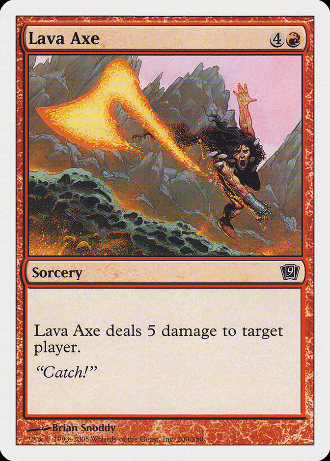 Lava Axe [Ninth Edition] | PLUS EV GAMES 