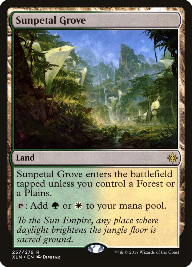 Sunpetal Grove [Ixalan] | PLUS EV GAMES 