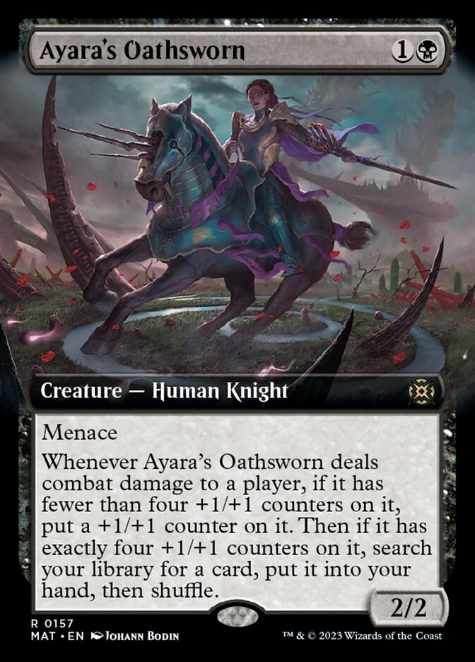 Ayara's Oathsworn (Extended Art) [March of the Machine: The Aftermath] | PLUS EV GAMES 