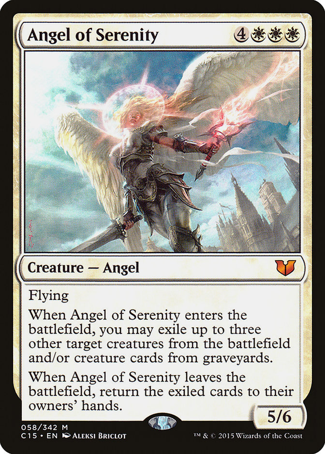 Angel of Serenity [Commander 2015] | PLUS EV GAMES 