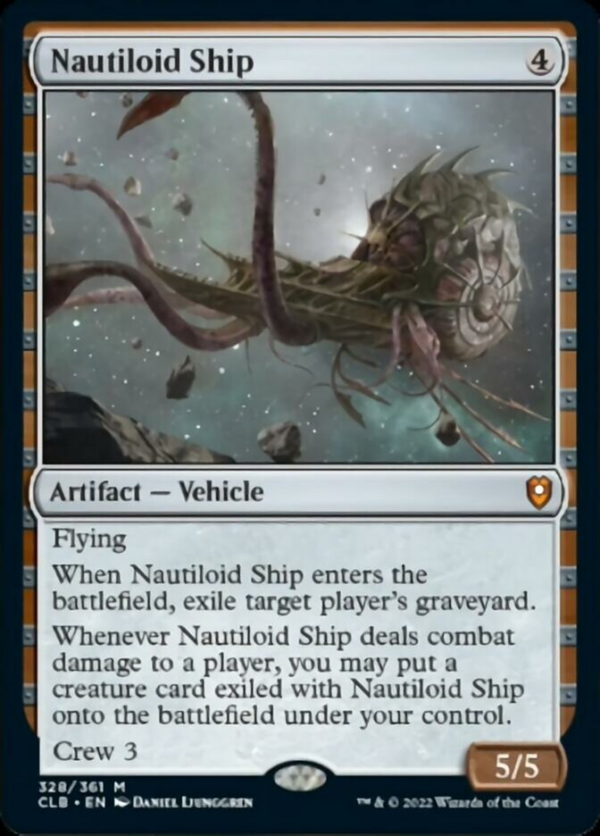 Nautiloid Ship [Commander Legends: Battle for Baldur's Gate] | PLUS EV GAMES 