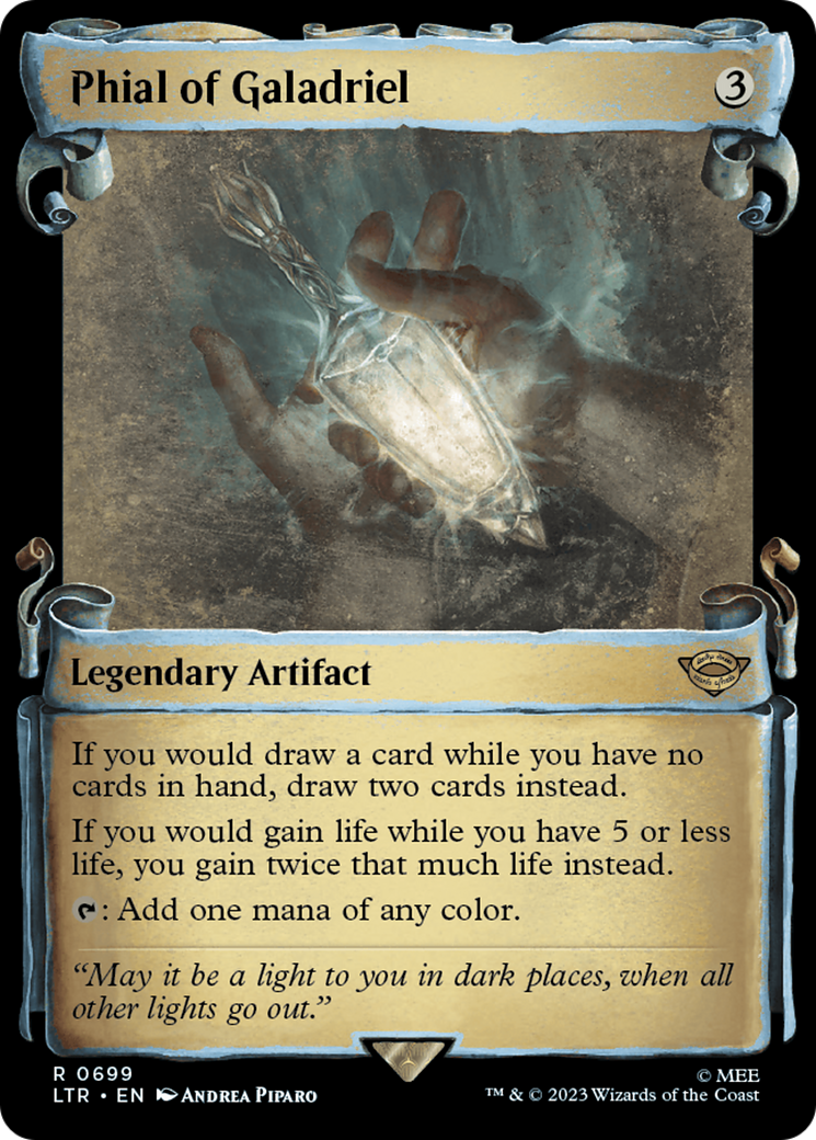 Phial of Galadriel [The Lord of the Rings: Tales of Middle-Earth Showcase Scrolls] | PLUS EV GAMES 