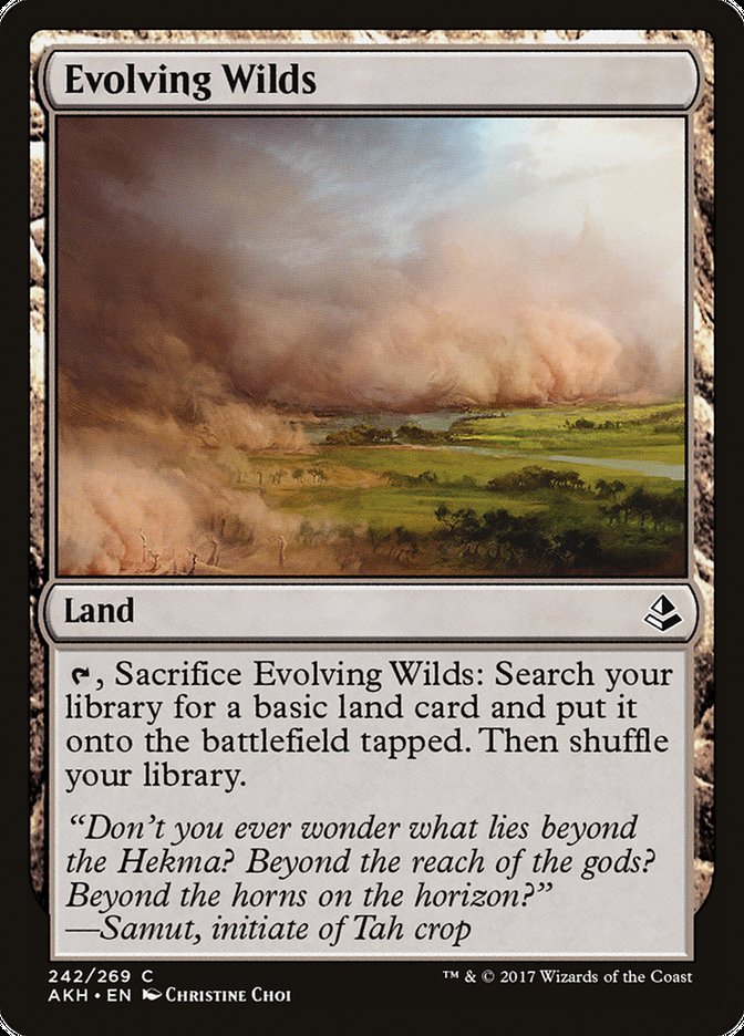 Evolving Wilds [Amonkhet] | PLUS EV GAMES 