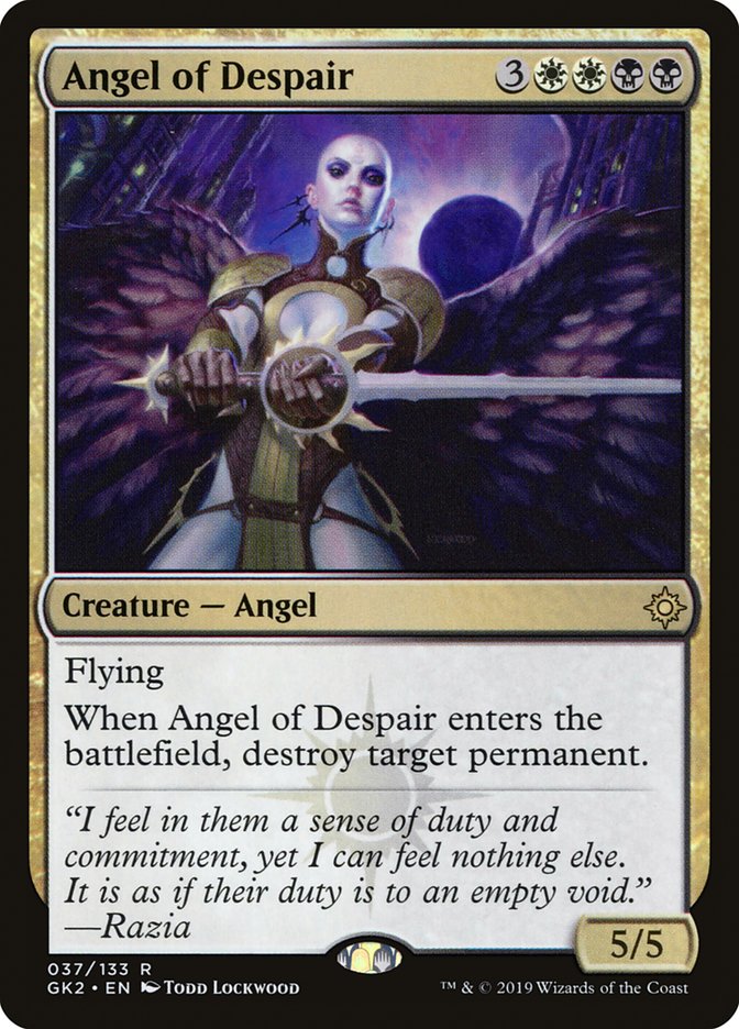 Angel of Despair [Ravnica Allegiance Guild Kit] | PLUS EV GAMES 