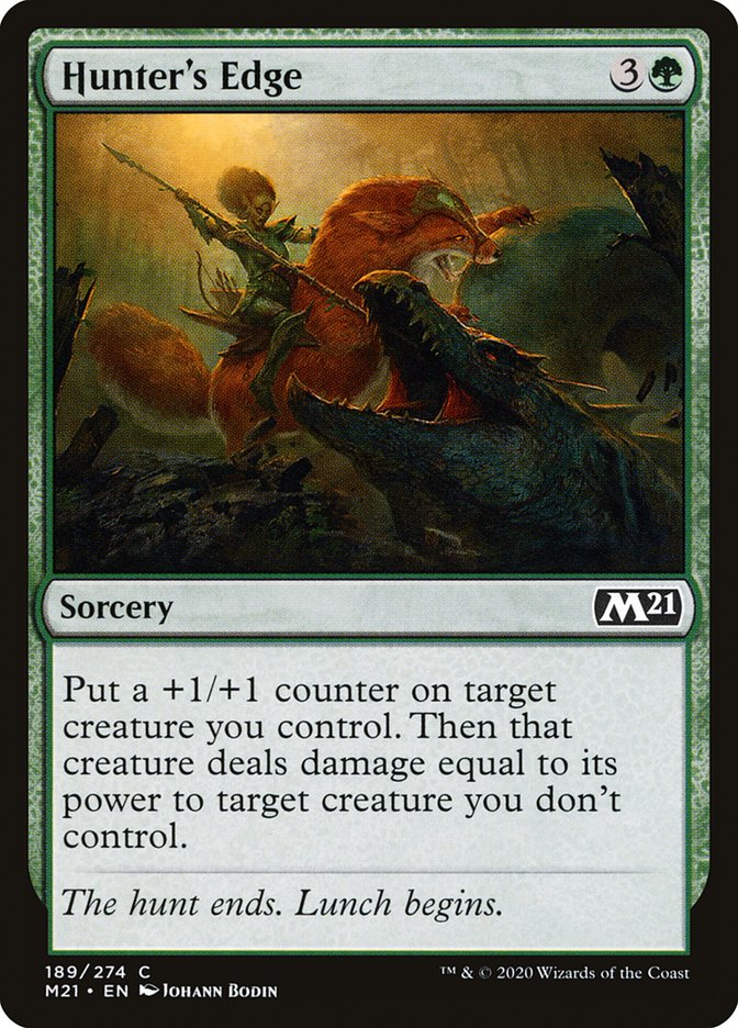 Hunter's Edge [Core Set 2021] | PLUS EV GAMES 