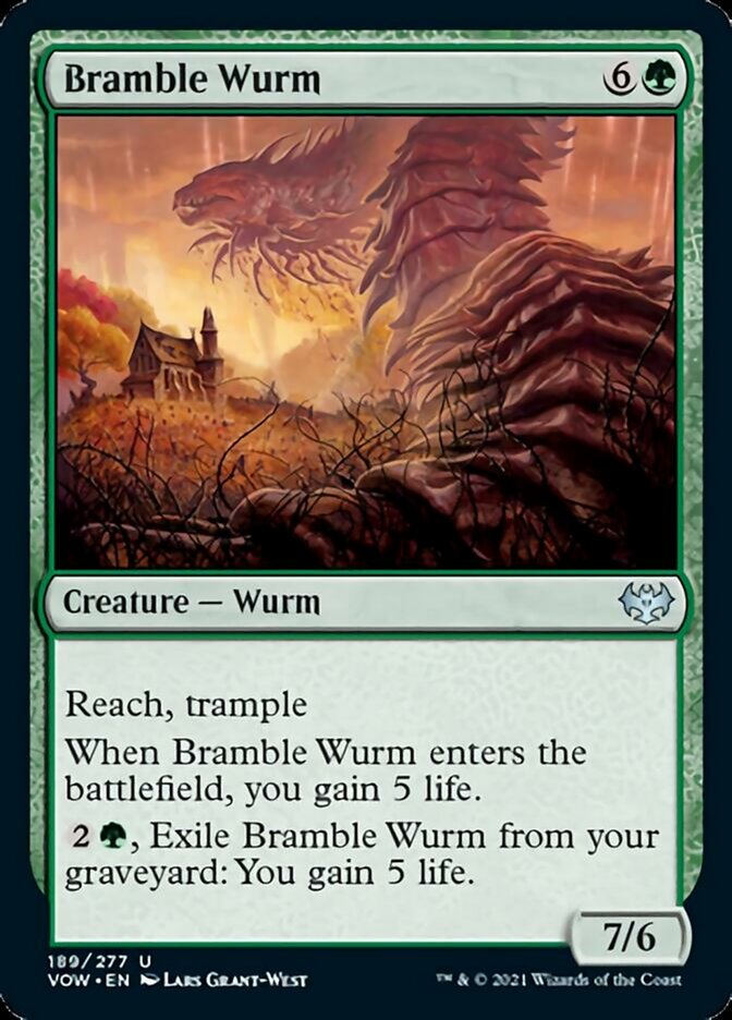 Bramble Wurm [Innistrad: Crimson Vow] | PLUS EV GAMES 