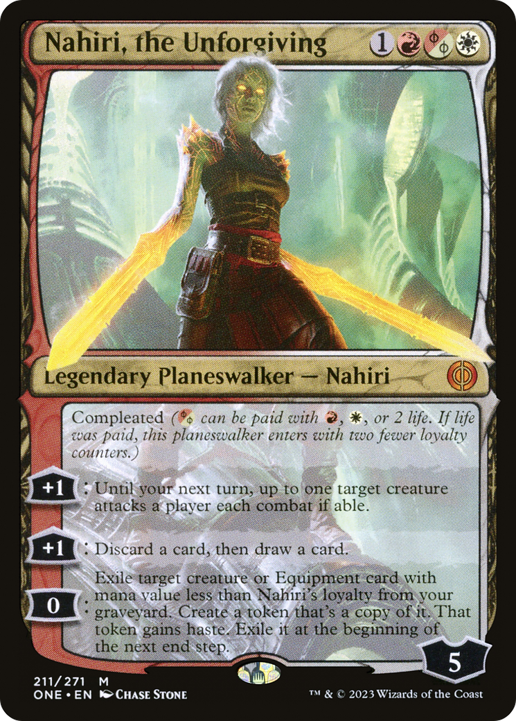 Nahiri, the Unforgiving [Phyrexia: All Will Be One] | PLUS EV GAMES 