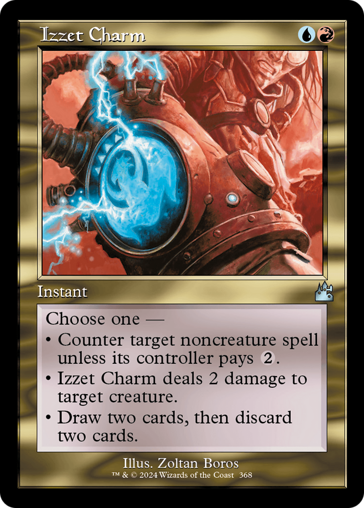 Izzet Charm (Retro Frame) [Ravnica Remastered] | PLUS EV GAMES 