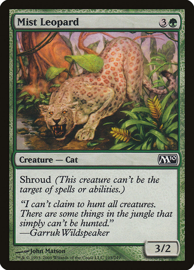 Mist Leopard [Magic 2010] | PLUS EV GAMES 